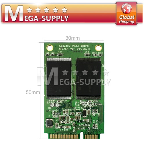 NEW Mini PCI-E PATA IDE 32GB SSD MLC Dell Mini 9 910