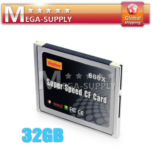 32GB 600X Compact Flash CF Card MLC Faster Than 533X