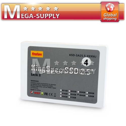 Kingspec 2.5" 64GB SATA MLC SSD Solid State Drive New