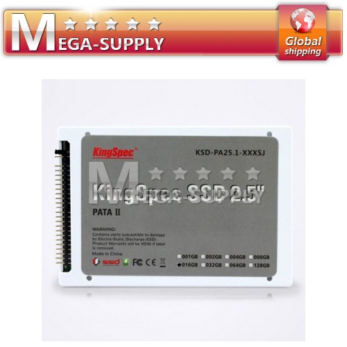 Kingspec 2.5'' PATA IDE 16GB SLC Solid State Drive SSD
