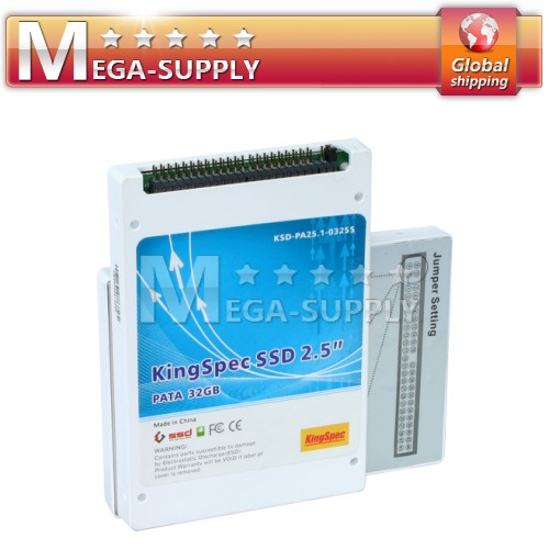 2.5'' Kingspec PATA IDE SLC 32GB SSD Hard Drive Disk