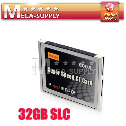 Kingspec CF CARD 600X 32GB SLC Compact Flash Hi-Speed