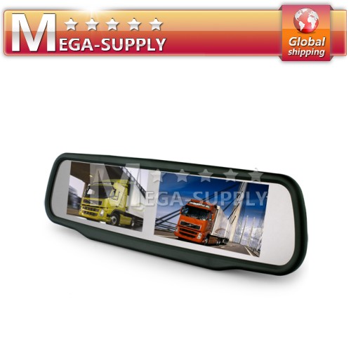 Truck Auto Switch Wireless Reversing Kit 4.3" LCD Monitor + 2 Rearview Cameras